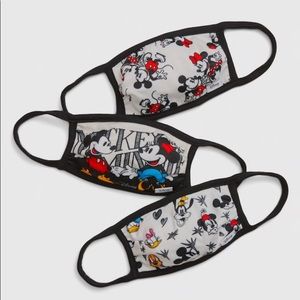 🎉Disney🎉Mickey & Minnie~Set of 3 masks🎉🎉